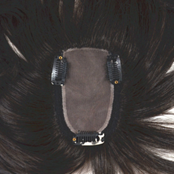 Natural looking Factory cheap price Mono Top hair pieces add clips virgin human hair toupee for womenHN188